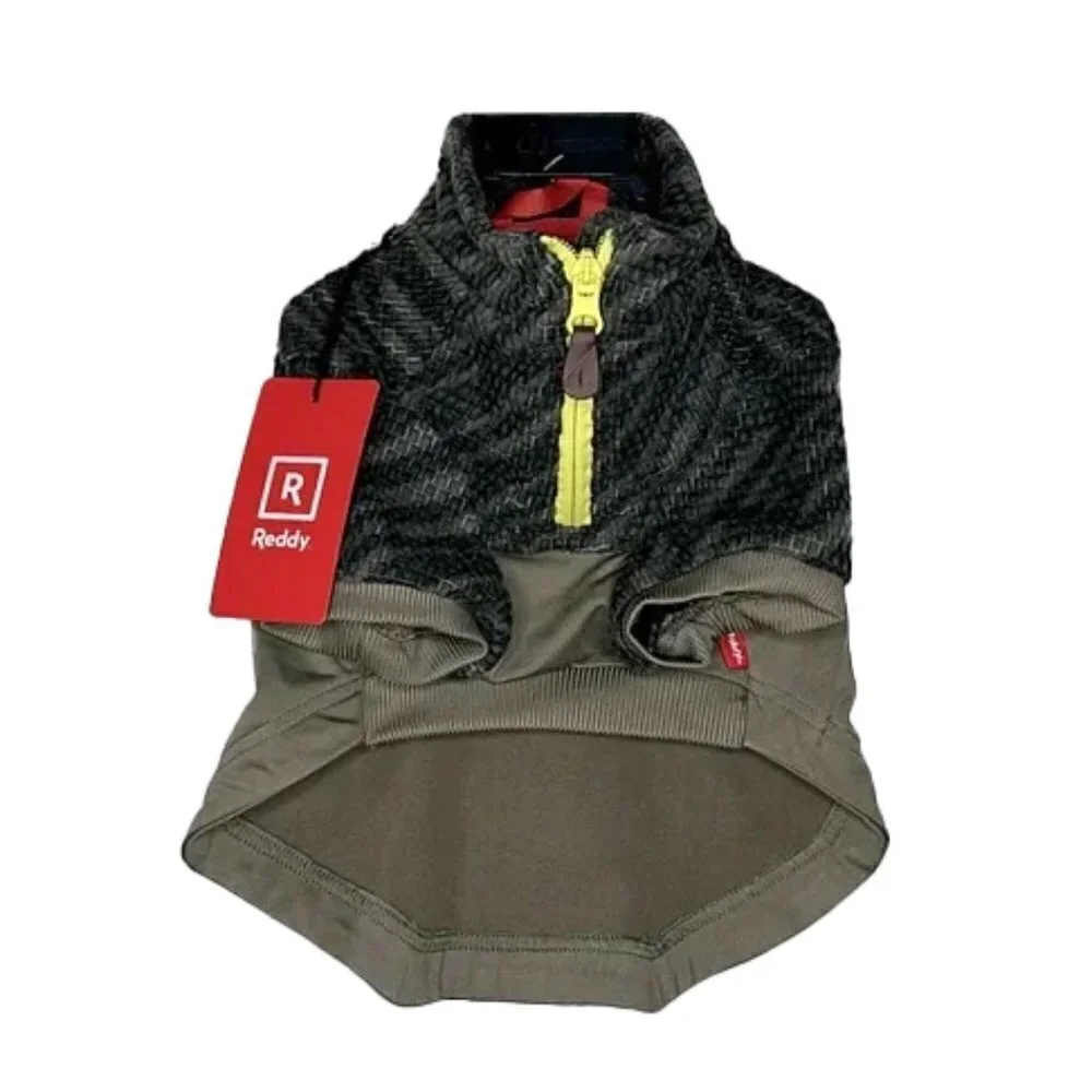 🆕 REDDY PETS Dog zip up base layer tshirt
